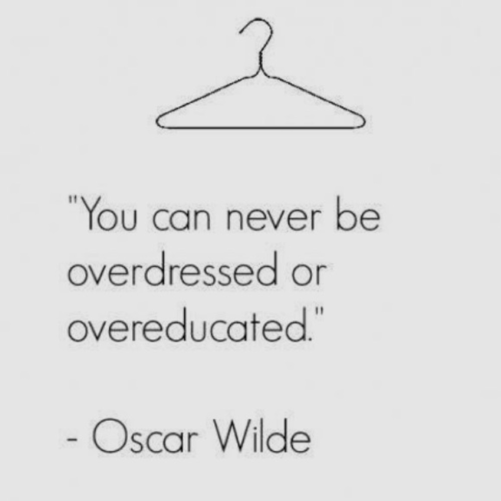 Dressing smart is a a smart idea.